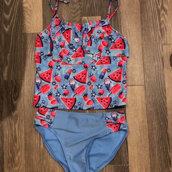 Lot of 4 girls swimsuits. All sizes 14/16 and in excellent condition. - Picture 4 of 11